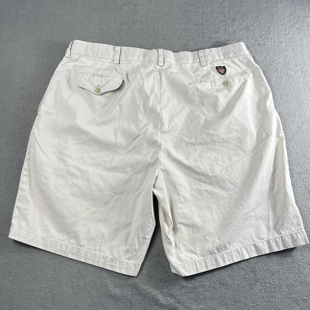 Vintage POLO GOLF Ralph Lauren Chino Shorts Beige Sz 40